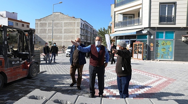 Muradiye'de yol düzenleme çalışmaları sürüyor