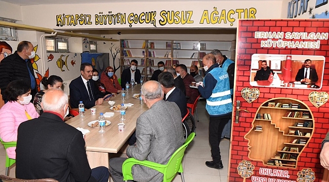 Muş Belediyesi merhum öğretmen Sayılgan adına kütüphane kurdu