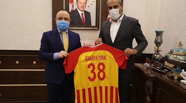 Mustafa Tokgöz'den Vali Yırık'a ziyaret
