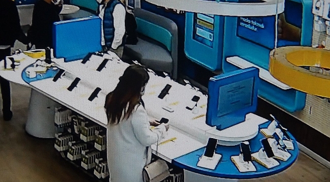 Okmeydanı'nda organize telefon hırsızlığı kamerada