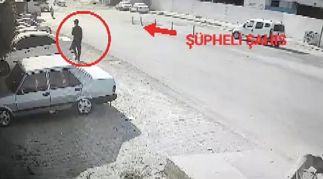 Önce kameralara sonra polise yakalandı