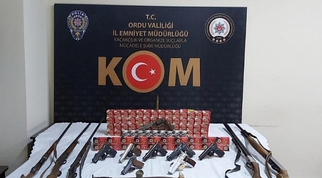 Ordu'da tarihi eser operasyonu