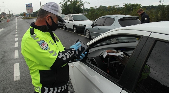 Ordu'da trafik cezaları en çok hız sınırını aşanlara kesiliyor