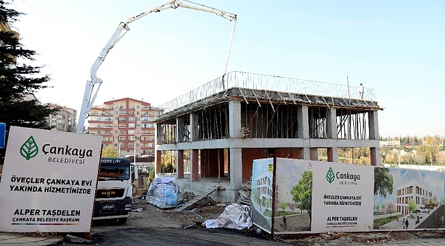 Öveçler Çankaya Evi'nde çalışmalar sürüyor