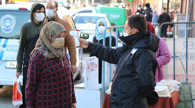 Pazar yerlerinde alınan sıkı denetimler vatandaşları memnun etti