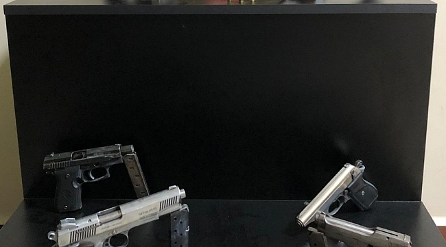 Plakasız motosiklet cephanelik gibi çıktı