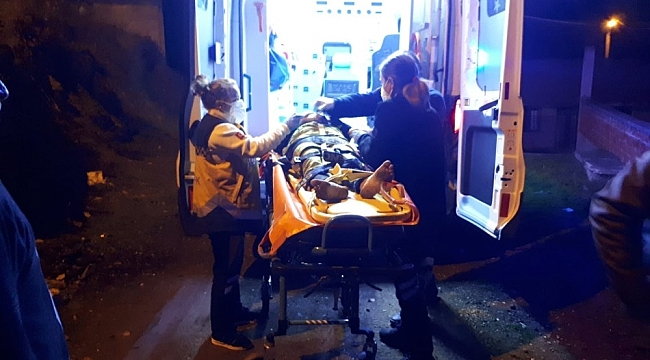 Psikolojik sorunları olan kadın 2'nci kattan atladı