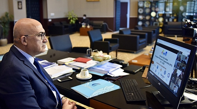 Rektör Ataç online gerçekleştirilen EPO Konsorsiyum Toplantısına katıldı