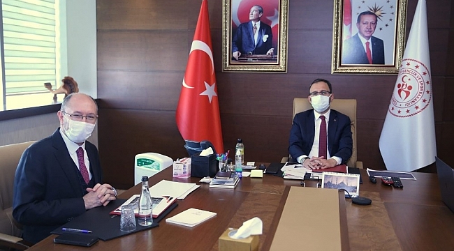 Rektör Erdal, Gençlik ve Spor Bakanını ziyaret etti