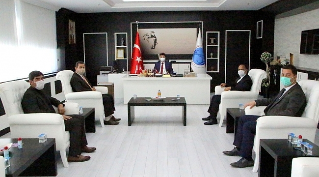 Rektör Karacaşkun'a ziyaret
