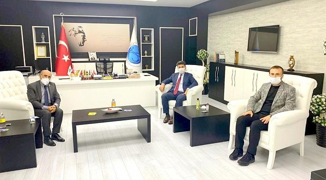 Rektör Karacoşkun'a Gaziantep'ten ziyaret