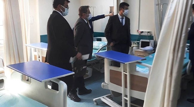 Sağlık Müdürü Korkmaz, Emirdağ ilçesinde sağlık ünitelerini inceledi