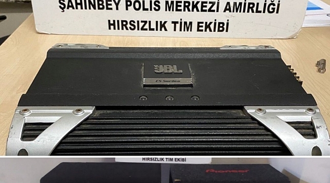 Şahinbey'de 11 farklı oto hırsızlık olayının zanlısı yakalandı