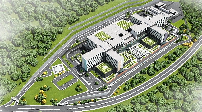 Samsun Şehir Hastanesi'nin yer teslimi yapıldı