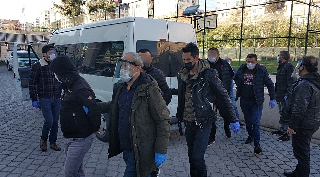 Samsun'da cinayet şüphelileri ile ilgili 9 kişi adliyeye sevk edildi