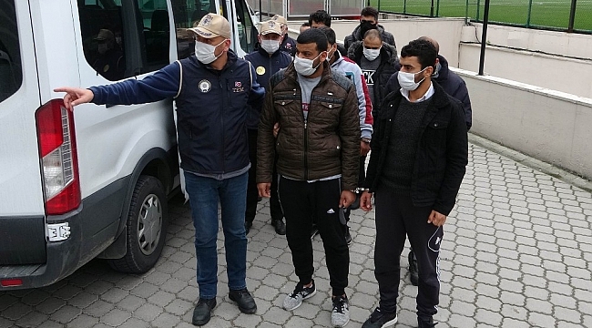 Samsun'da DEAŞ'tan gözaltına alınan 8 yabancıya ek gözaltı süresi