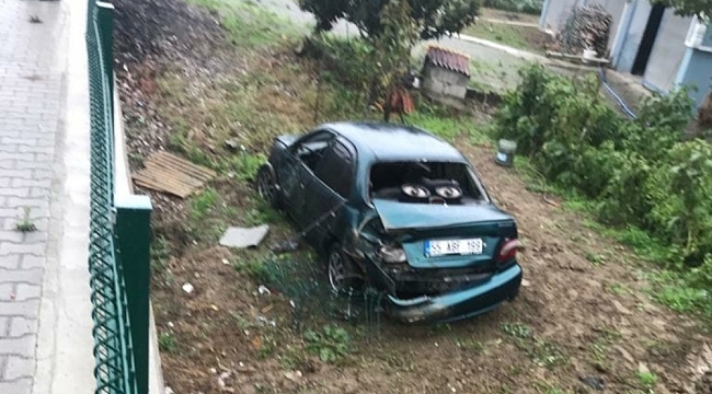 Samsun'da trafik kazası: 2 yaralı