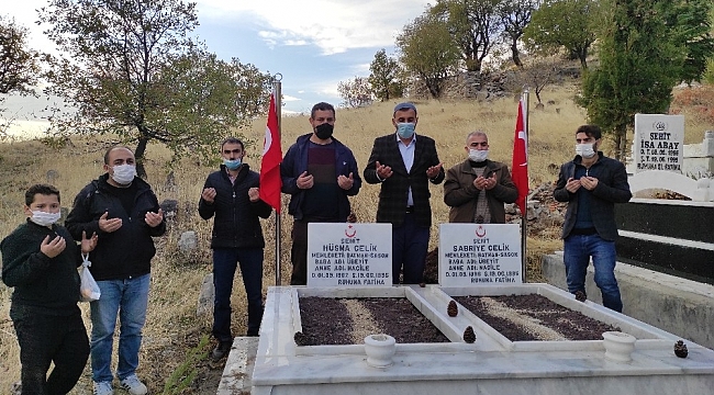 Sason'da 10 şehit anısına 10 fidan dikildi