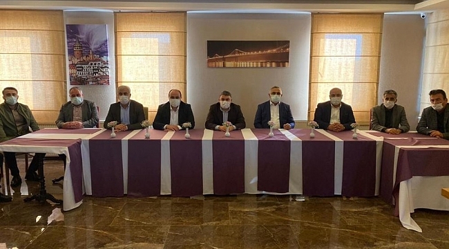Şayir, meclis üyeleri ile bir araya geldi