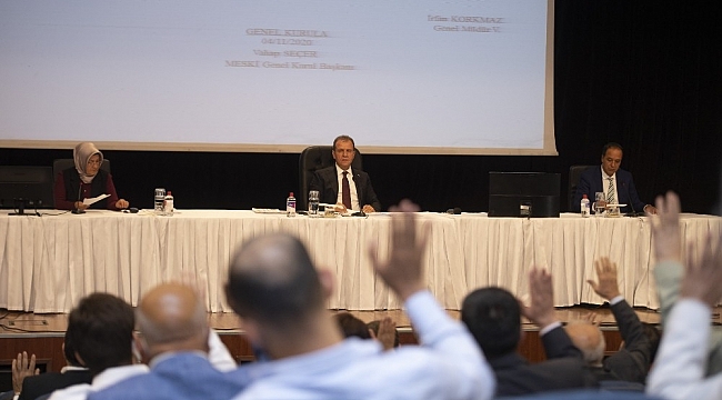 Seçer: "MESKİ'de 5 yıl sonunda 2.5 milyar liralık yatırım hedefine ulaşacağız"