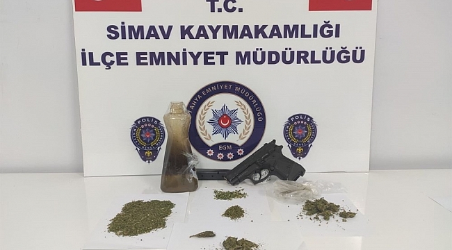 Simav'da uyuşturucu operasyonu