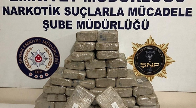 Şırnak'ta kaçakçılık operasyonu: 47 gözaltı