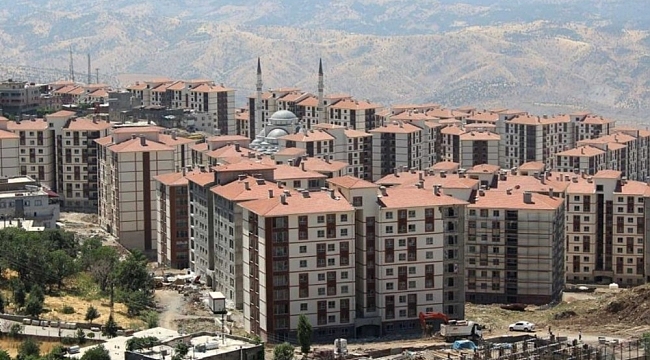 Şırnak'ta konut satışları arttı