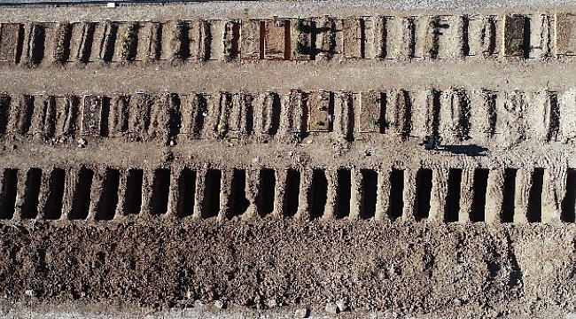 Sivas'ta 2 bin mezar hazırlandı