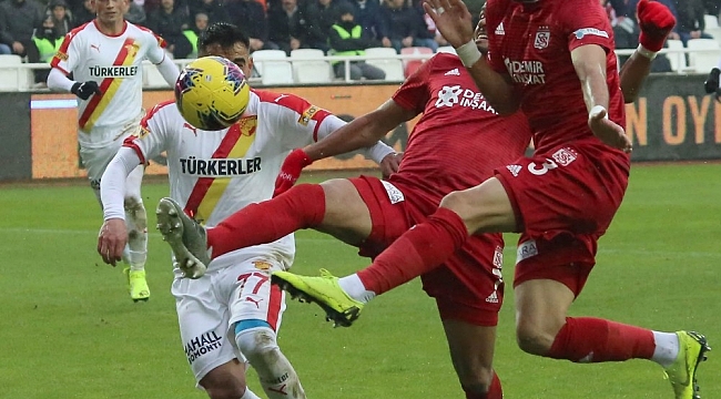 Sivasspor ile Göztepe 15. randevuda