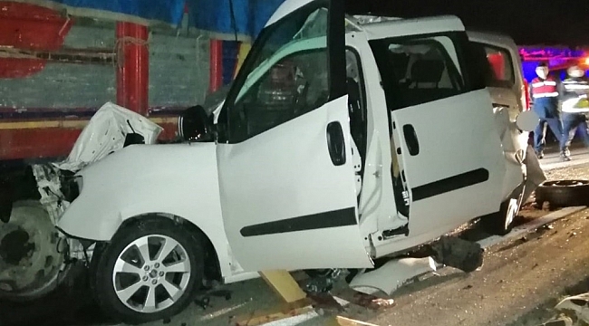 Sungurlu'da zincirleme trafik kazası: 1 ölü, 3 yaralı
