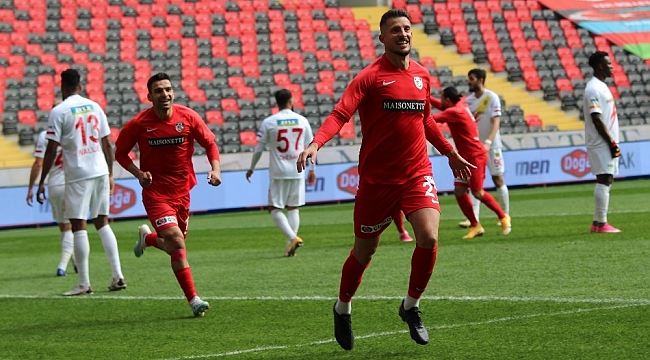 Süper Lig: Gaziantep FK: 1 - Yeni Malatyaspor: 0