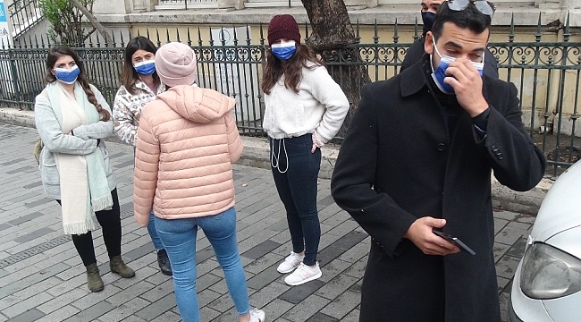 Taksim'de korona virüs denetimlerinde çok sayıda kişiye ceza kesildi