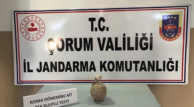 Tarihi eser kaçakçısı müşteri kılığındaki jandarmaya yakalandı