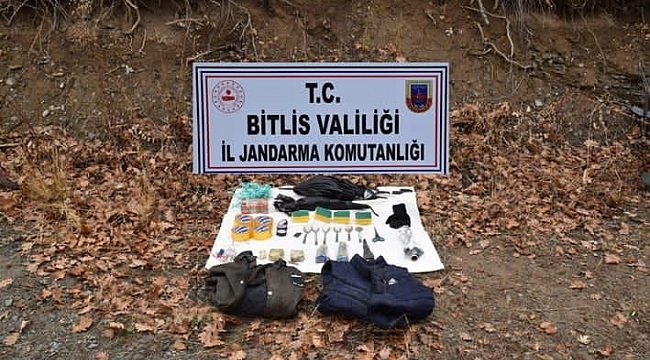 Tatvan'da EYP yapımında kullanılan malzeme ele geçirildi