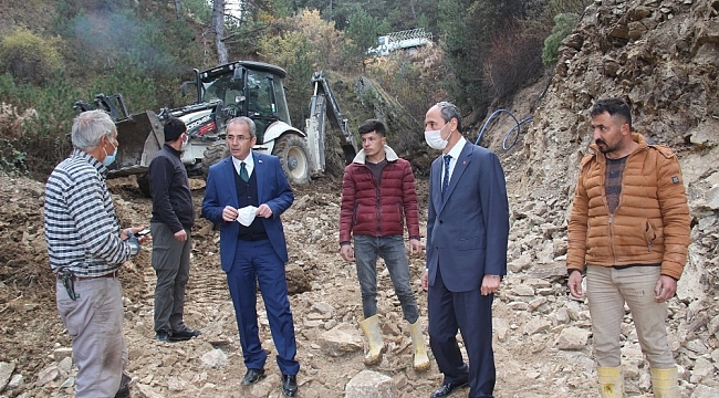 Tosya'da bir köyün daha içme suyu sorunu çözülüyor
