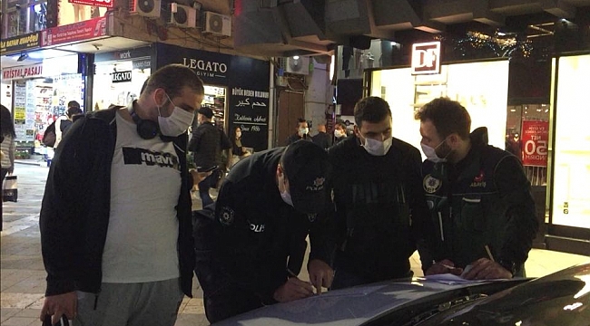 Trabzon'da sokakta sigara içenlere ceza