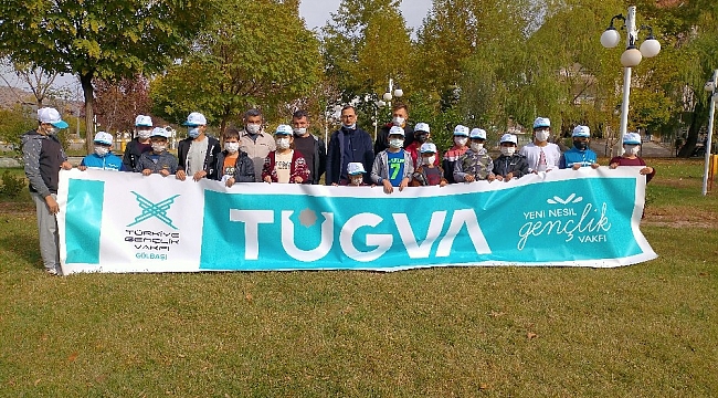TÜGVA çevre temizliğine dikkat çekti