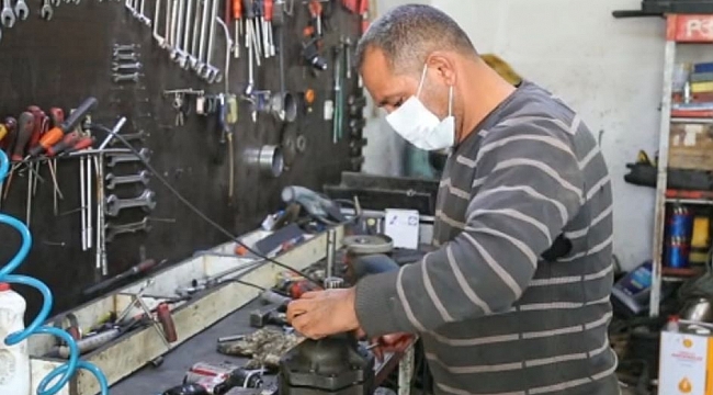 Tunceli'de sanayi çalışanlarından "Covid-19 tedbirlerine uyun" çağrısı