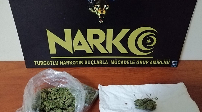 Turgutlu'da uyuşturucu operasyonu