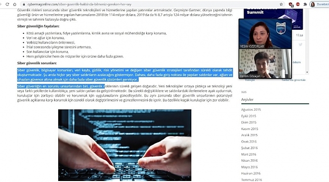 Türkiye siber zeka bilgi yarışması