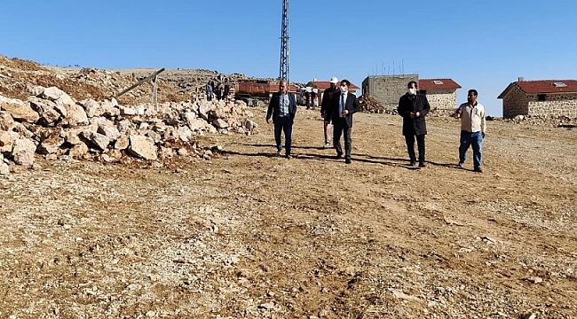 Tut taş evlerde çalışma başladı