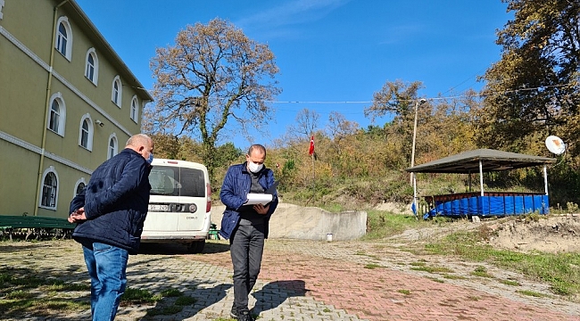 Uygulama esnasında durdurulan kamyonete Roma dönemine ait mezar Steli ele geçirildi