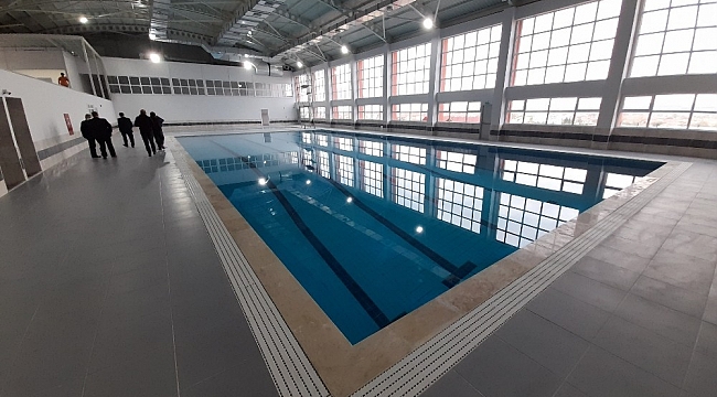 Uzunköprü'de yarı olimpik kapalı yüzme havuzu açılıyor