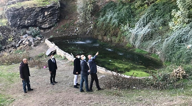 Vali Karaloğlu talimat verdi, Fiskaya şelalesinde çalışmalar başladı