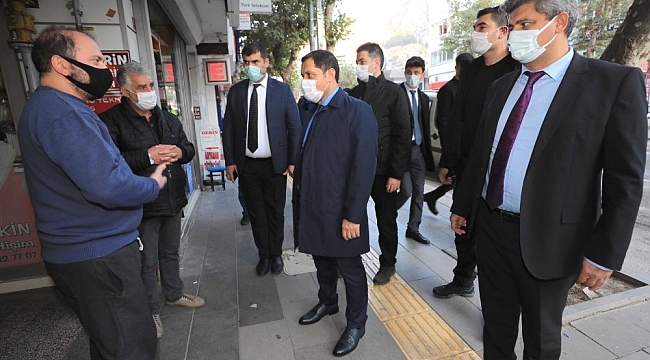 Vali Masatlı vatandaşlara seslendi: "Kalabalık ortamlara girmeyin"