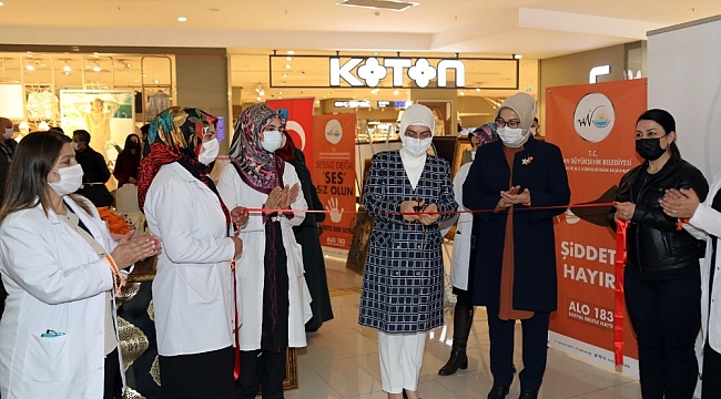 Van'da 'Kadına Şiddete Hayır' temalı el emeği sergisi