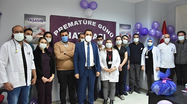Van'da "Dünya Prematüre Günü" etkinliği