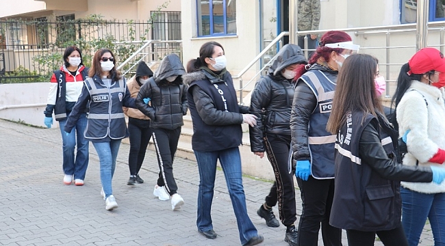 Yalova'da fuhuş operasyonunda 25'i kadın 34 gözaltı