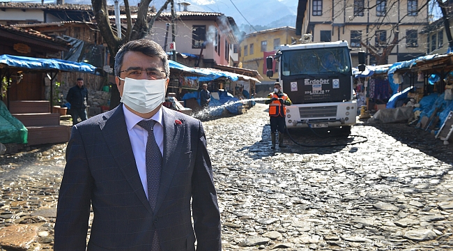 Yıldırım'da koronavirüsle mücadele aralıksız sürüyor