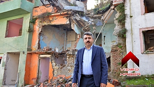 Yıldırım Mollaarap'ta kamulaştırılan binalar yıkılıyor